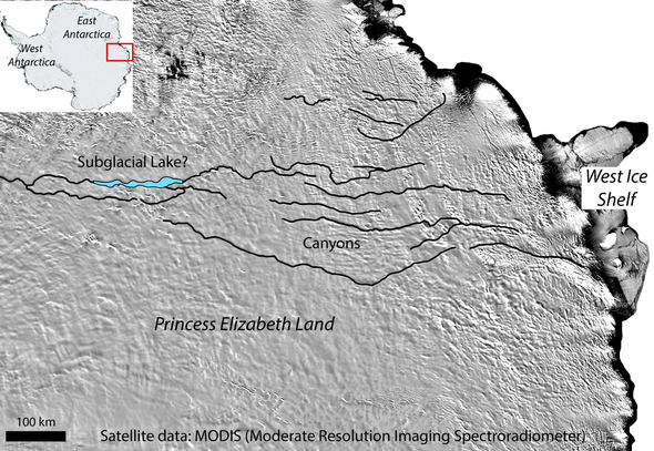 Satellite radiospectrometer of Princess Elizabeth land