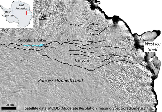 Satellite radiospectrometer of Princess Elizabeth land