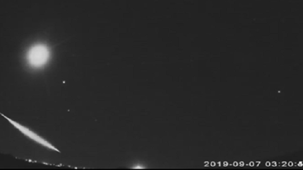 Fireball over San Antonio, TX
