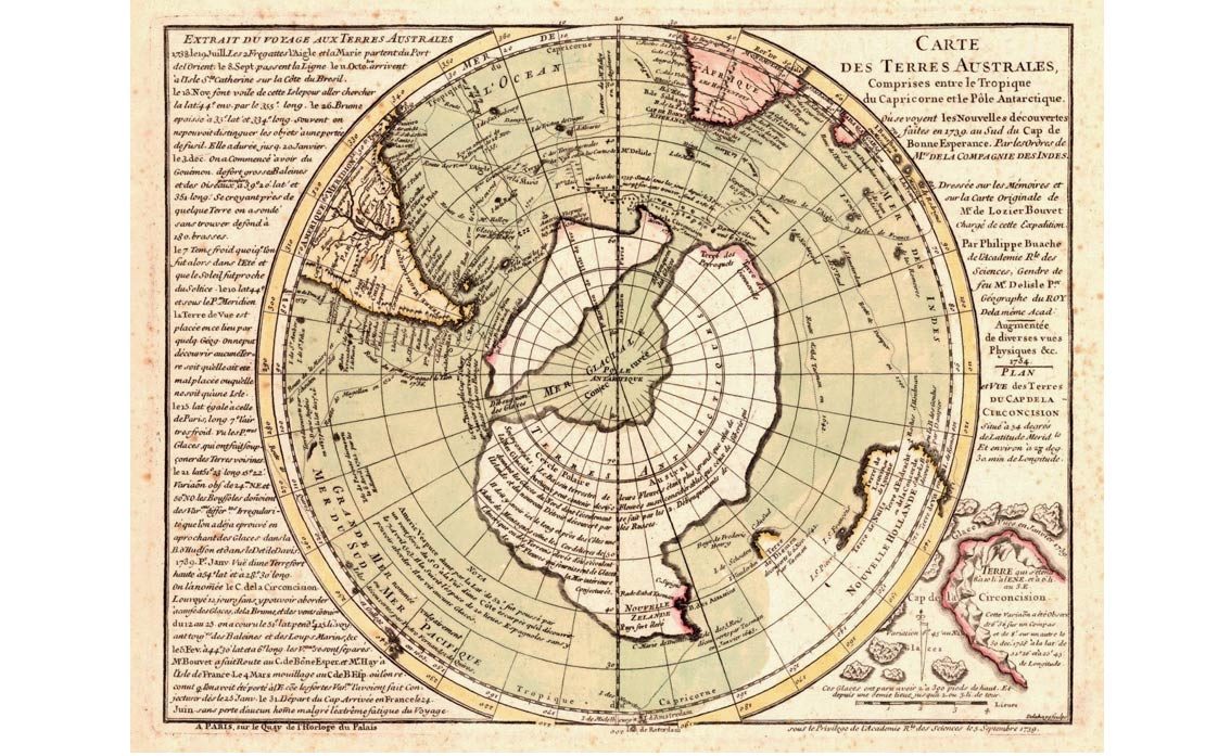 The Buache map (1737)
