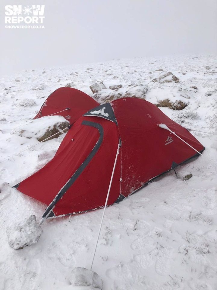 snow tent