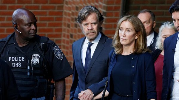 Felicity Huffman and husband William H. Macy