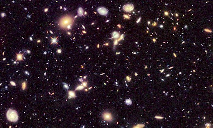 Galaxies in space