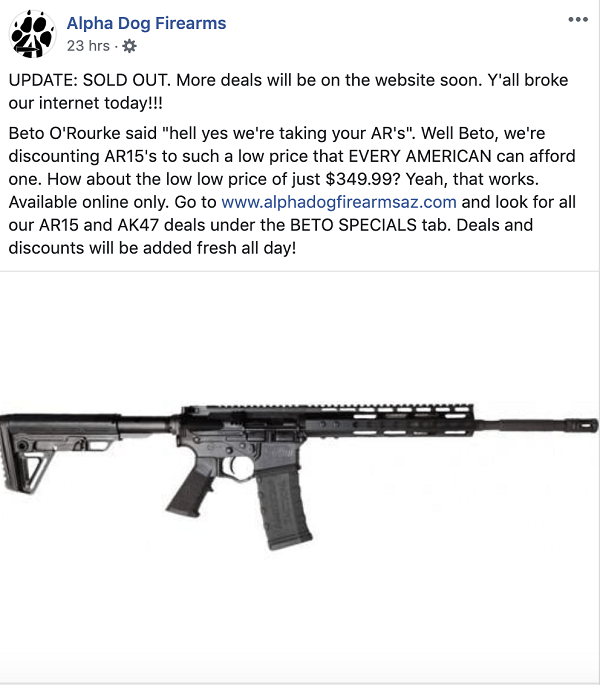 Click to enlarge AR-15's