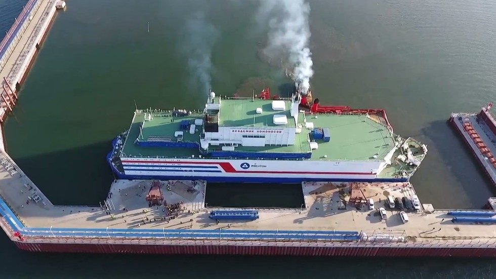 Click to enlarge Russia's floating nuclear plant
