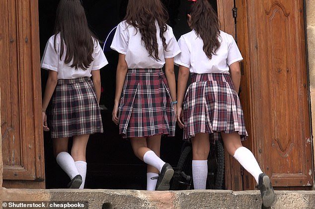 Click to enlarge school girls