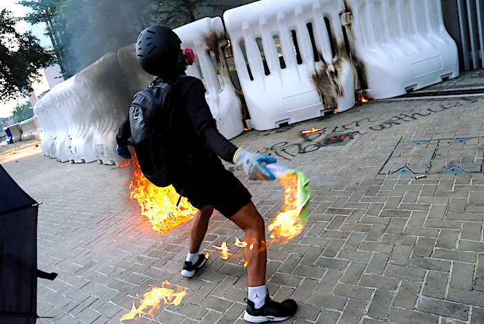 Click to enlarge molotov thrower