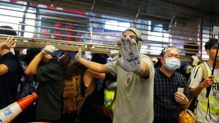 hong kong protester