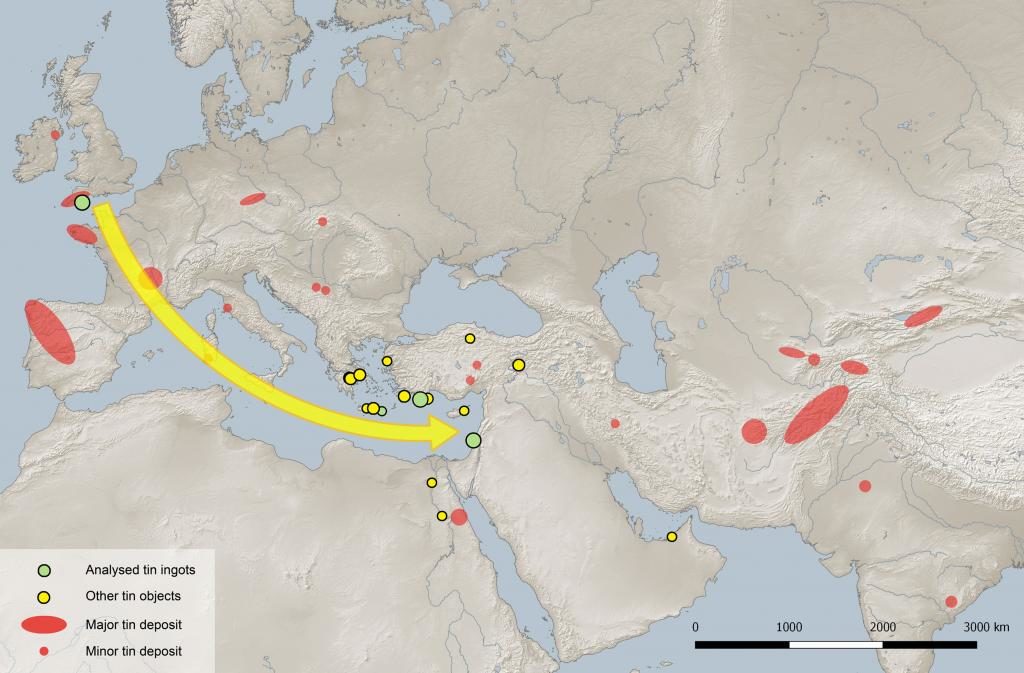 Tin Deposits on Eurasia