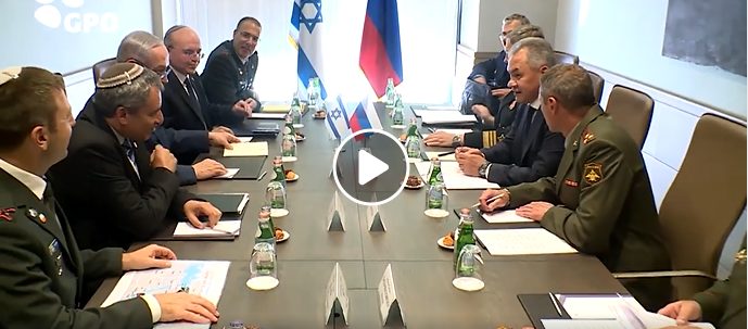 netanyahu shoigu