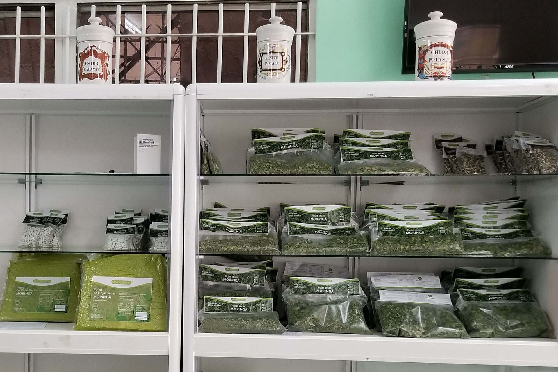 Click to enlarge Cuban herbal pharmacy