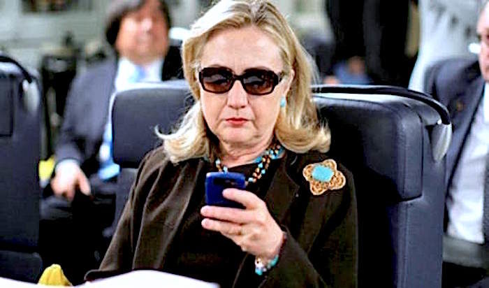 Click to enlarge Clinton/phone