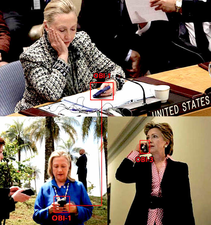Hillary phones 1&3
