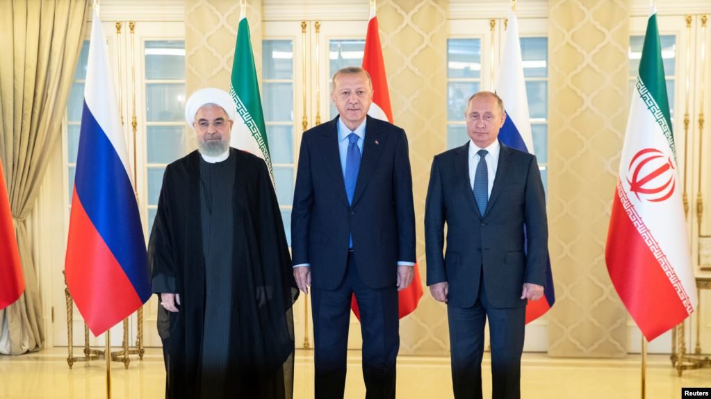 Iran Turkey Russia presidents