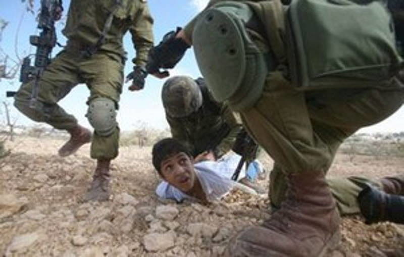 IDF arrest palestine boy