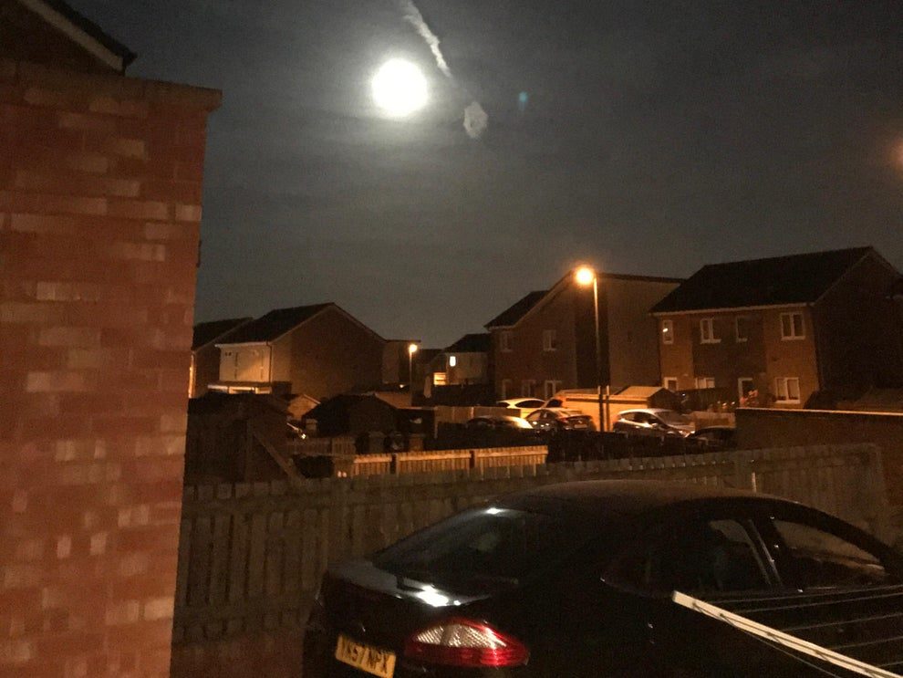 Fireball over Sunderland, England