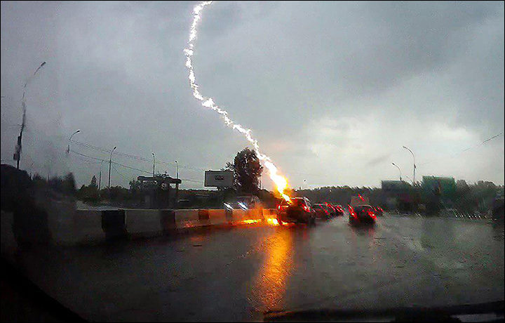 lightning strike double