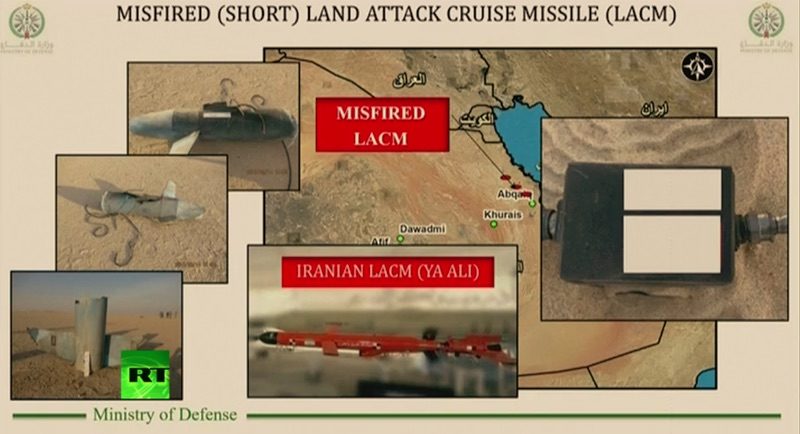 saudi oil missile