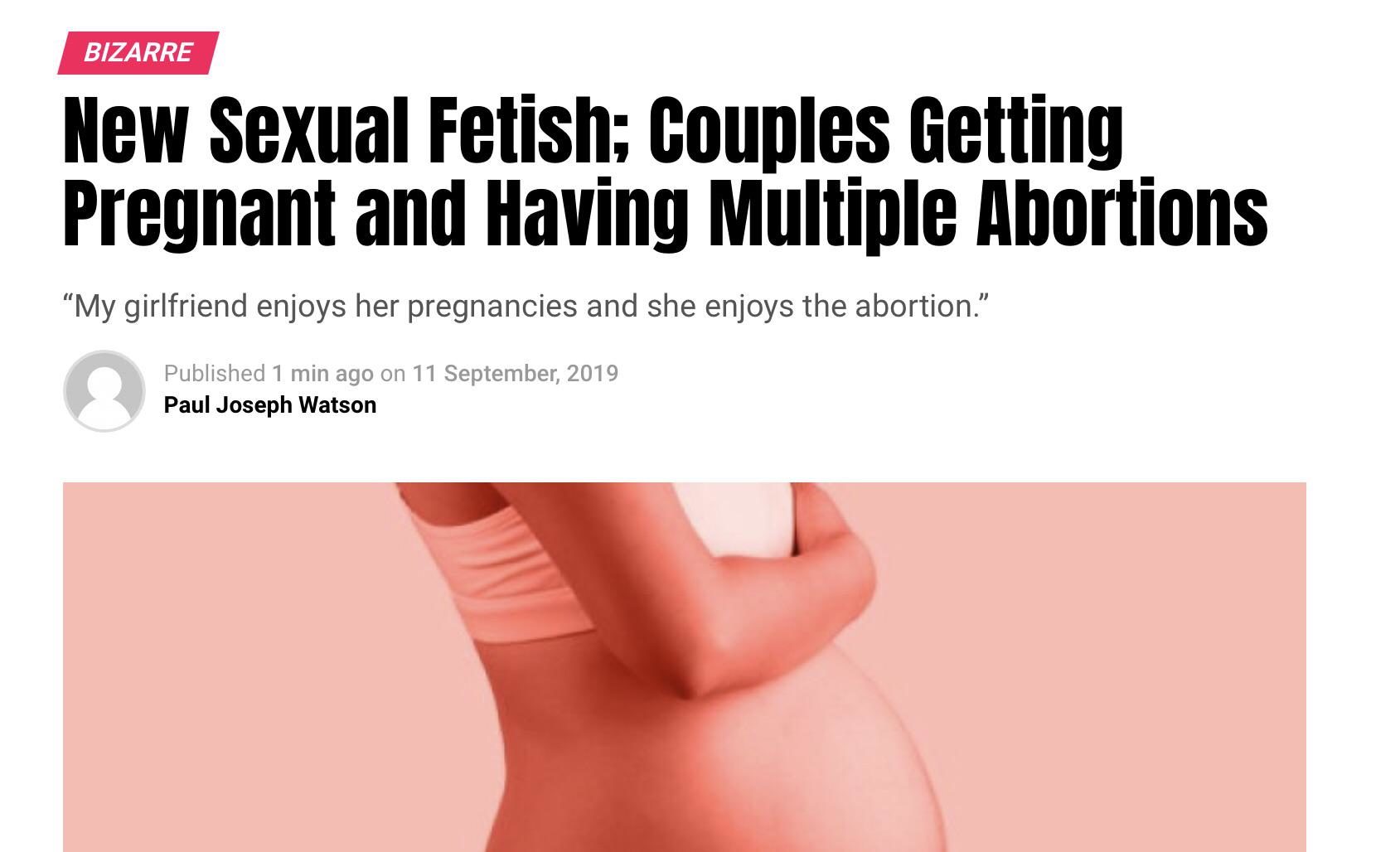 abortion fetish