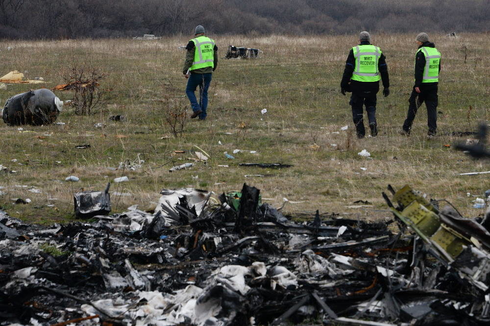 MH17 crash site