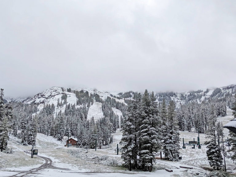 Click to enlarge Kirkwood after their snowfall on the 16th.