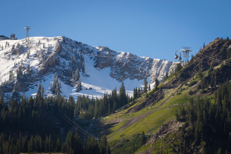 Click to enlarge After the storm cleared at Snowbird on September 13, 2019
