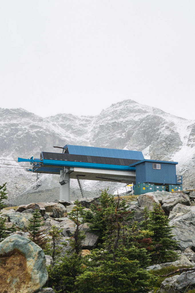 Click to enlarge Whistler Blackcomb is also changing colour, taken September 17, 2019.