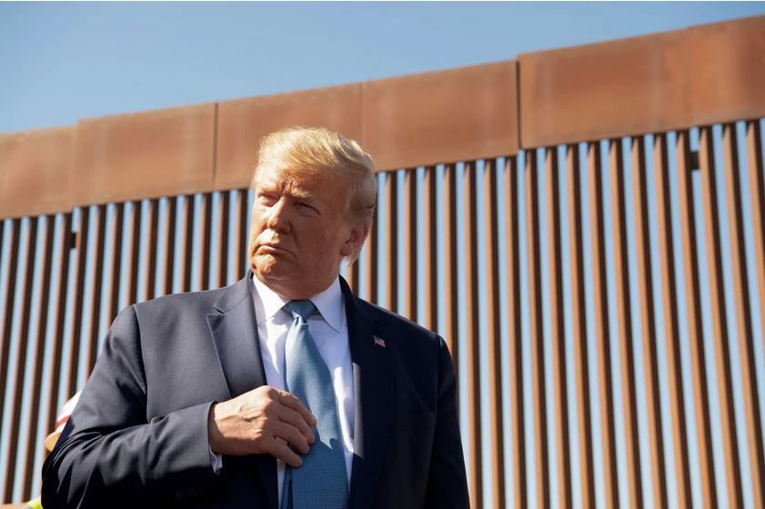 Click to enlarge Trump border wall