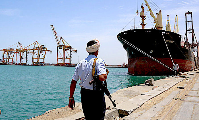 Click to enlarge port of Hodeidah