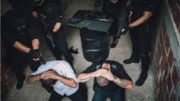 Click to enlarge Men arrested