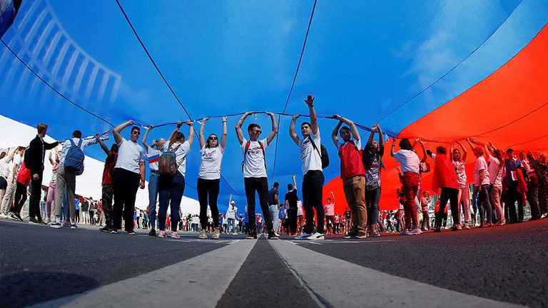 moscow flag day