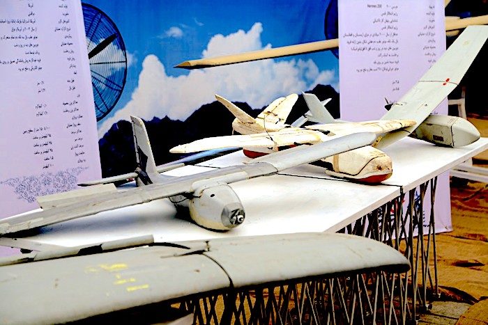 Click to enlarge Drones on table