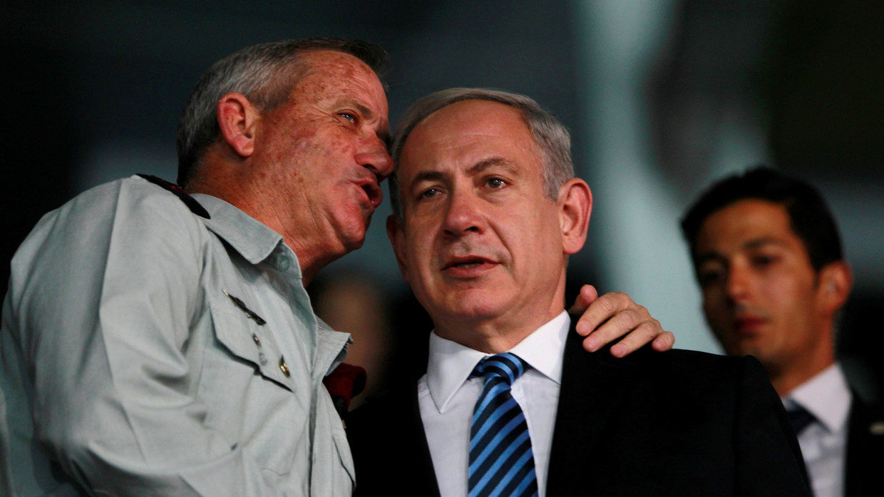 gantz netanyahu