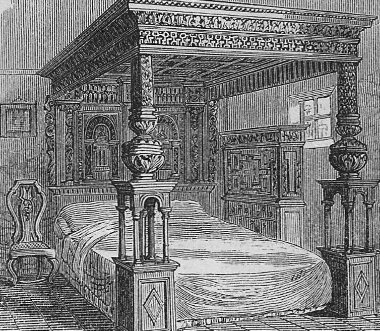 Click to enlarge Bed of Ware.