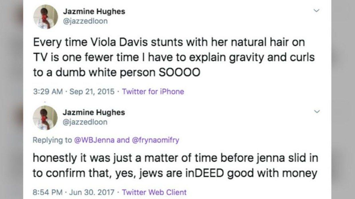 Click to enlarge racist tweet new york times editor political correctness