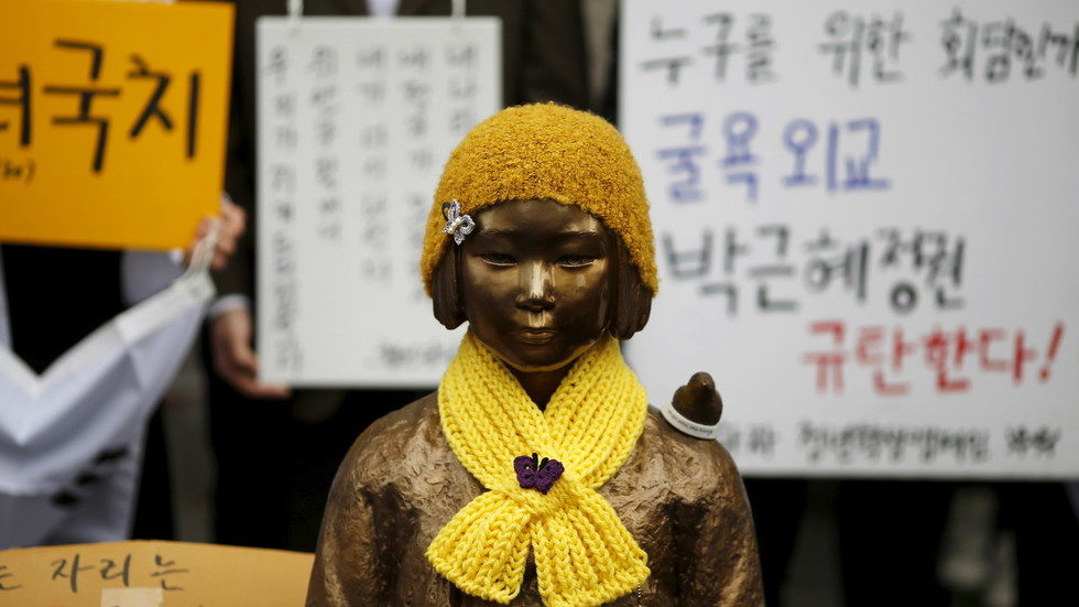 Click to enlarge comfort woman statue