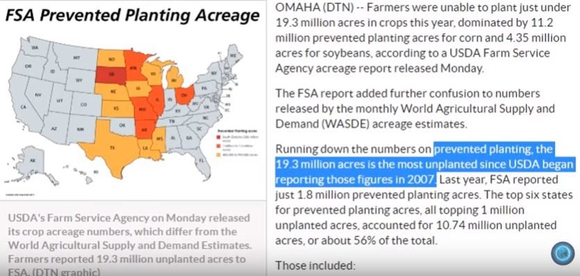 FSA prevented planting 2019