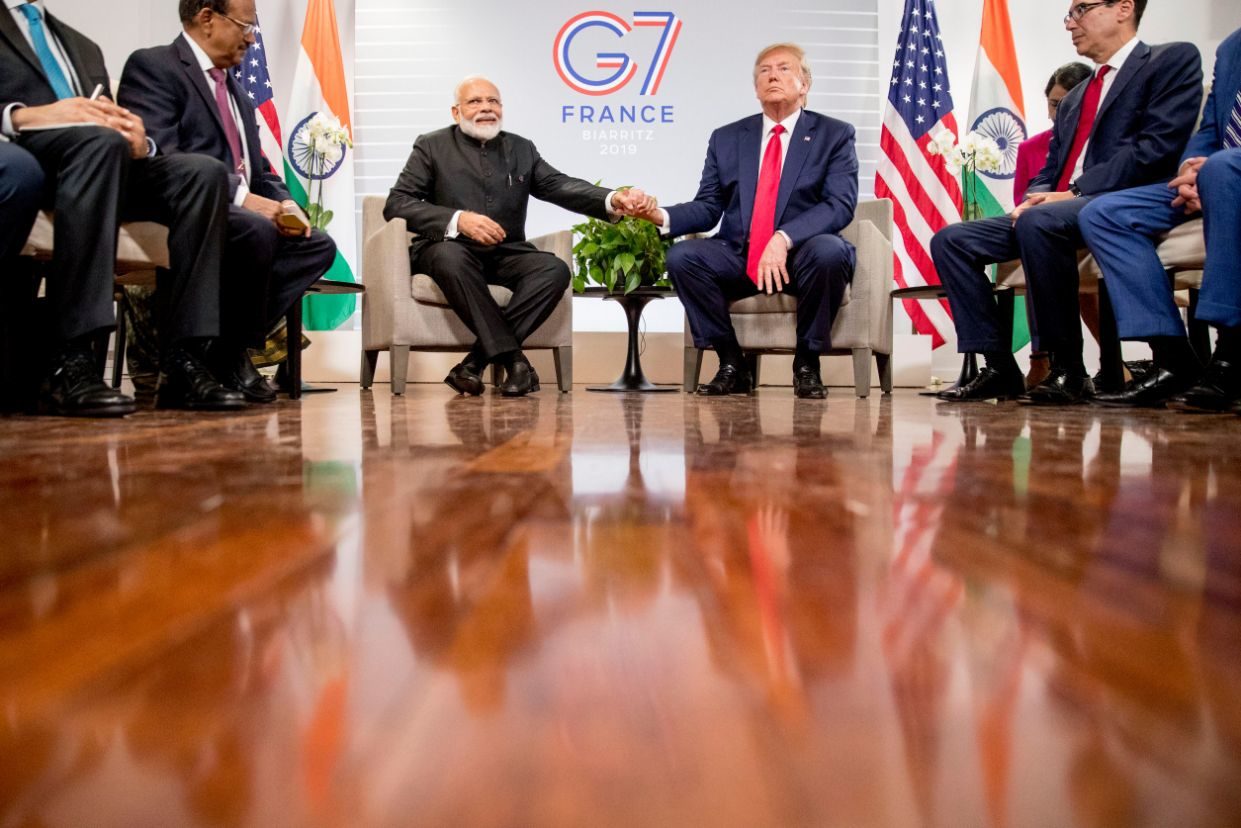 Click to enlarge trump modi