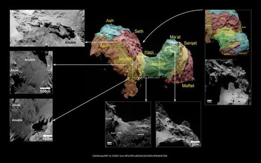 Click to enlarge Comet 67P