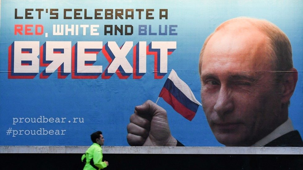 proudbear putin brexit billboard