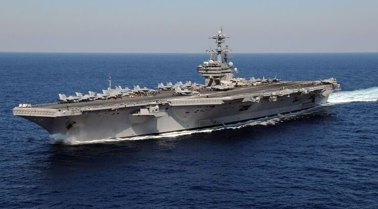 Click to enlarge USS George H.W. Bush