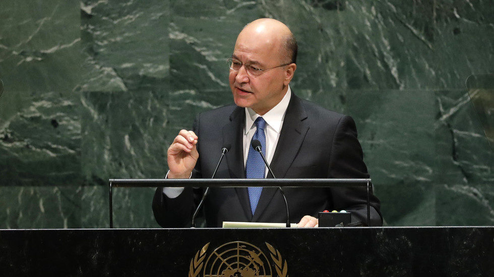 Click to enlarge Barham Salih