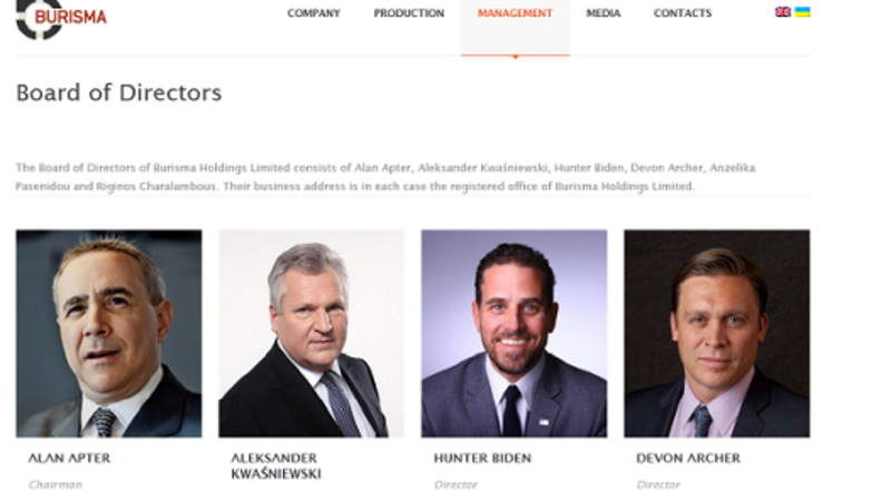 Click to enlarge Biden burisma board of directors