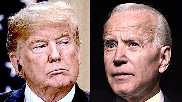Click to enlarge Trump Biden
