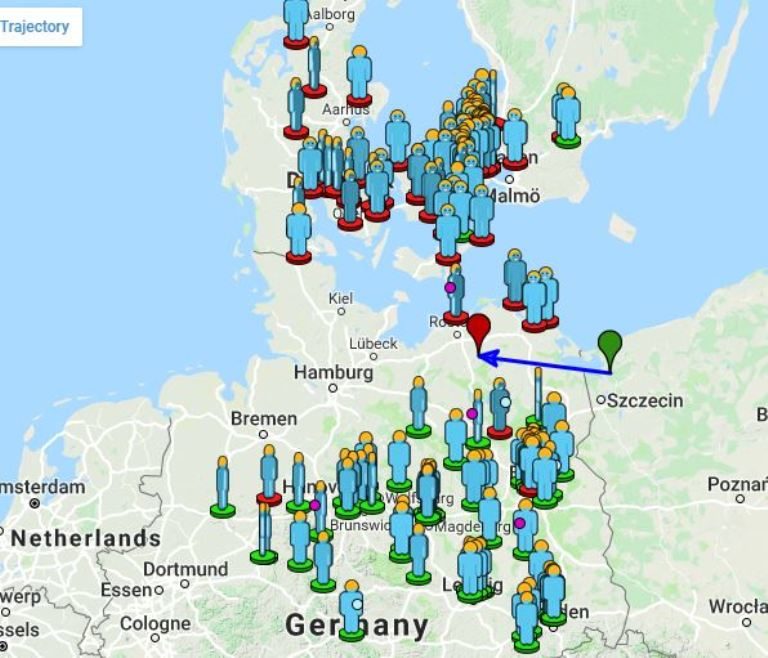 Meteor fireball over Germany