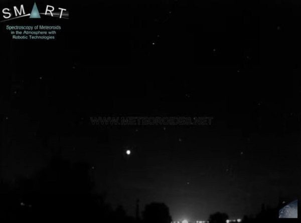 Fireball over N. Spain