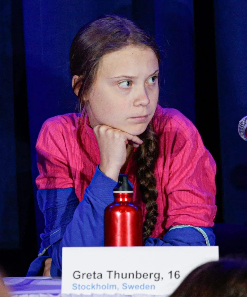 Click to enlarge Greta Thunberg