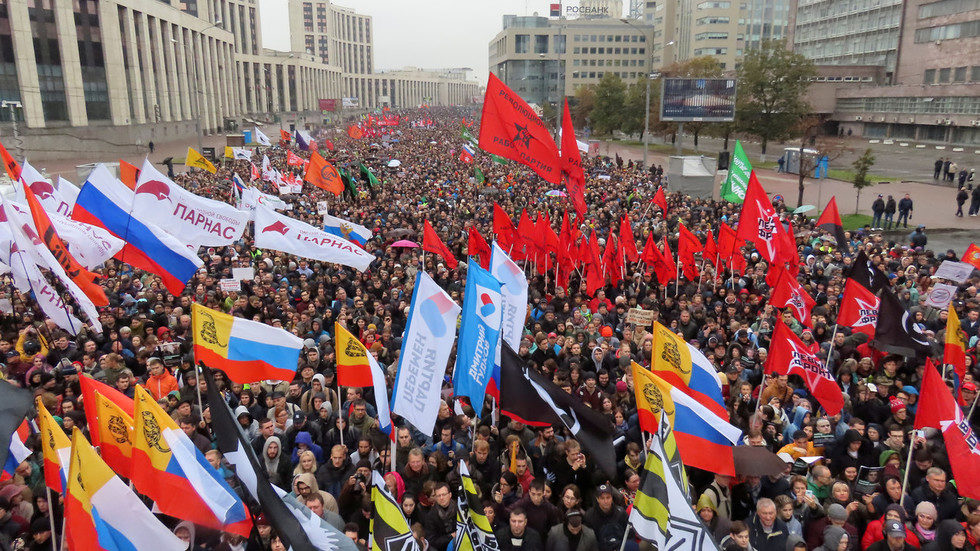 moscow protest