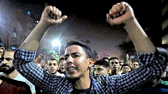Click to enlarge Egyptian uprising