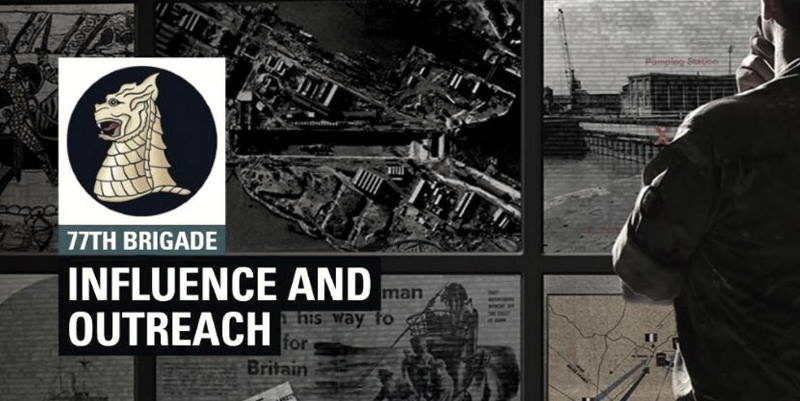 Click to enlarge 77th brigade twitter Gordan MacMillan pysops